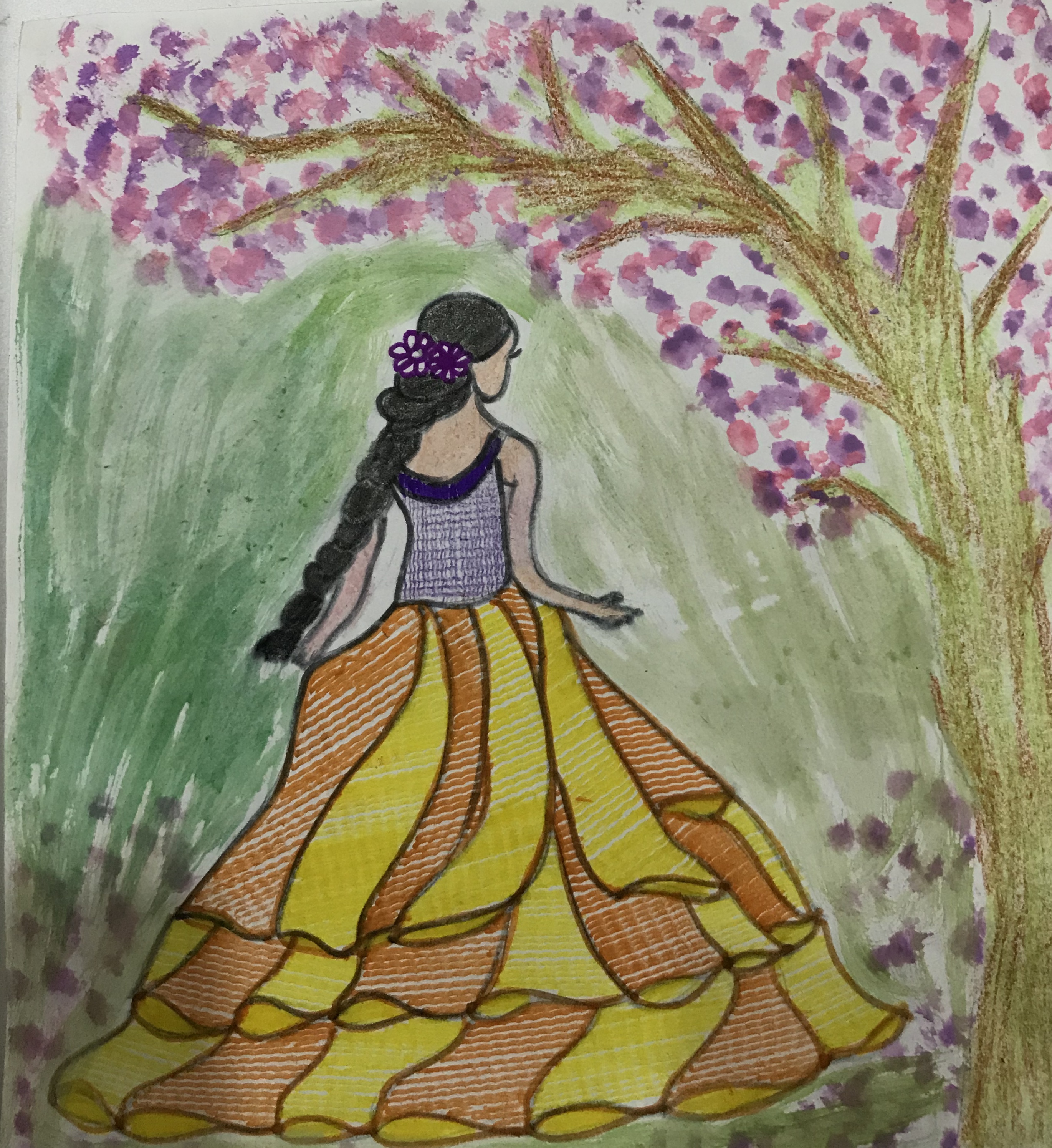 AKSHAY KUMAR: Beautiful, Simple And Easy Drawings of Girls by Artist Akshay  Kumar